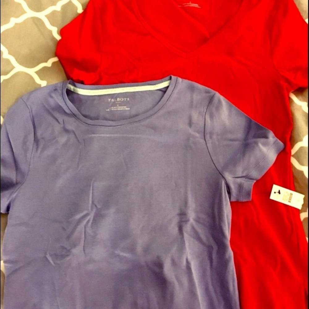Talbots Short Sleeve Tops (2), Small